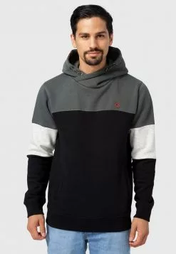 INDICODE JEANS OLSON - Sweat à Capuche - Urban Green