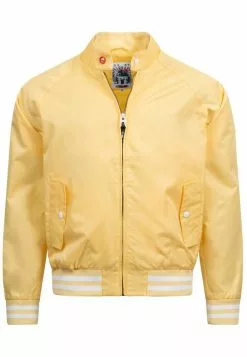 INDICODE JEANS AYSER - Blouson Bomber - Pale Banana -INDICODE JEANS Boutique 36bfc969d93a404ca94547a0e3569f20