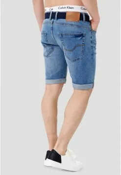 INDICODE JEANS CUBA CADEN - Short En Jean - Blue -INDICODE JEANS Boutique 36e80f77269244af8f705d0af9b4182b