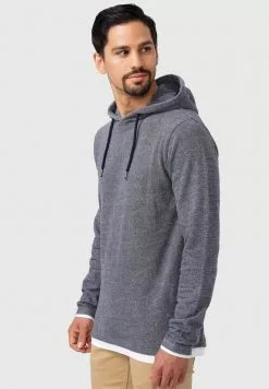 INDICODE JEANS LONGIS - Sweat à Capuche - Navy -INDICODE JEANS Boutique 36f70f4a29d0464295158f50a5da3068