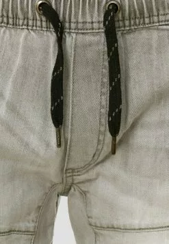 INDICODE JEANS MIT ELASTISC - Short En Jean - Light Grey -INDICODE JEANS Boutique 3715f84f40b247daa81d82585f39512d