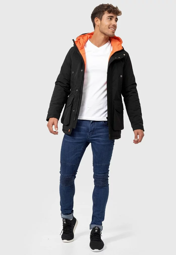 INDICODE JEANS WATERS - Parka - Black 2 INDICODE JEANS WATERS - Parka - Black – Image 2