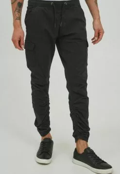 INDICODE JEANS IDGILMAT - Pantalon Cargo - Black