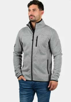 INDICODE JEANS IDESHER - Sweat à Capuche Zippé - Grey Mix