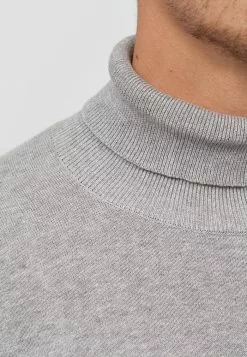 INDICODE JEANS GATES - Pullover - Lt Grey Mix -INDICODE JEANS Boutique 399668143f85415cb1c8c9e35d235670