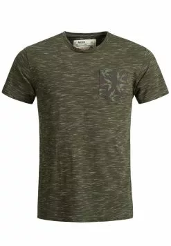 INDICODE JEANS BLAINE - T-shirt Imprimé - Grün -INDICODE JEANS Boutique 39e05c6ff2324acfa22cc87c7b6fa40f