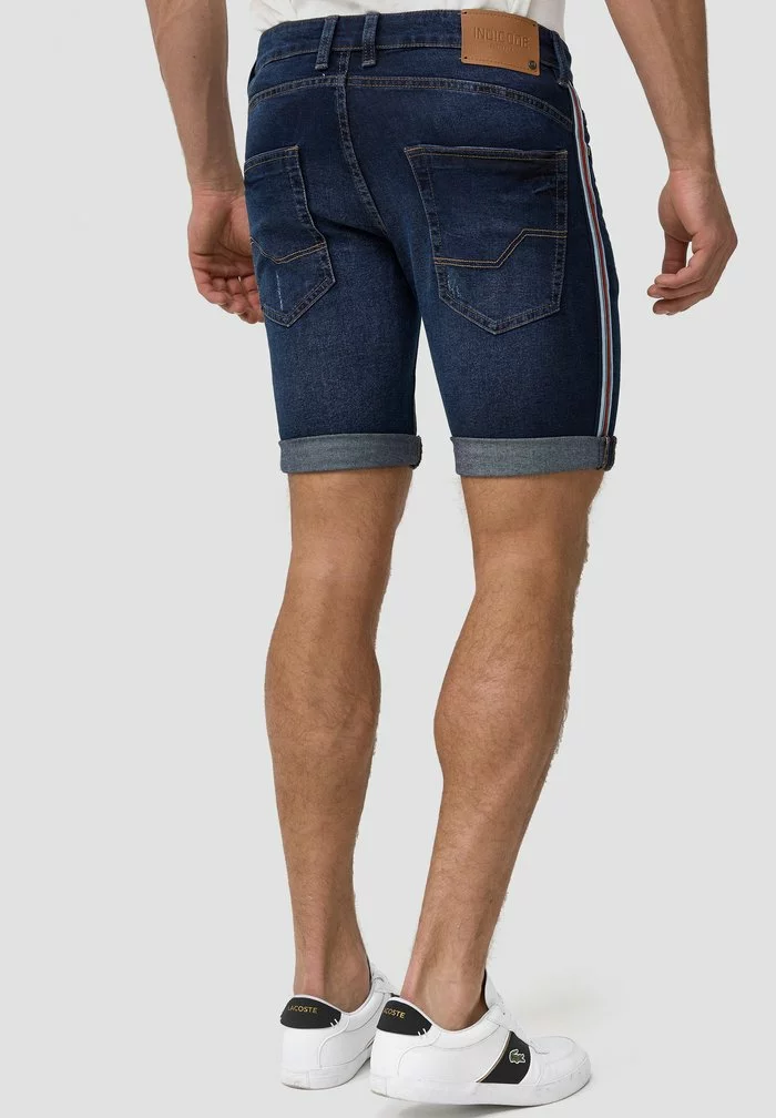 INDICODE JEANS Short En Jean - Dark Blue 3 INDICODE JEANS Short En Jean - Dark Blue – Image 3