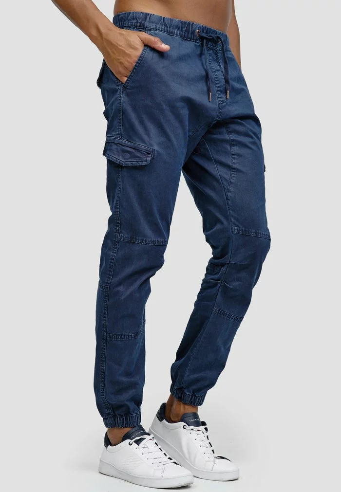 INDICODE JEANS Pantalon Cargo - Navy 3 INDICODE JEANS Pantalon Cargo - Navy – Image 3
