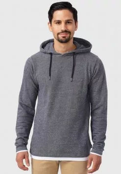 INDICODE JEANS LONGIS - Sweat à Capuche - Navy