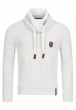 INDICODE JEANS KESHAWN - Pullover - Weiss -INDICODE JEANS Boutique 3ae7dadb0a36486785cb3c44105f844f