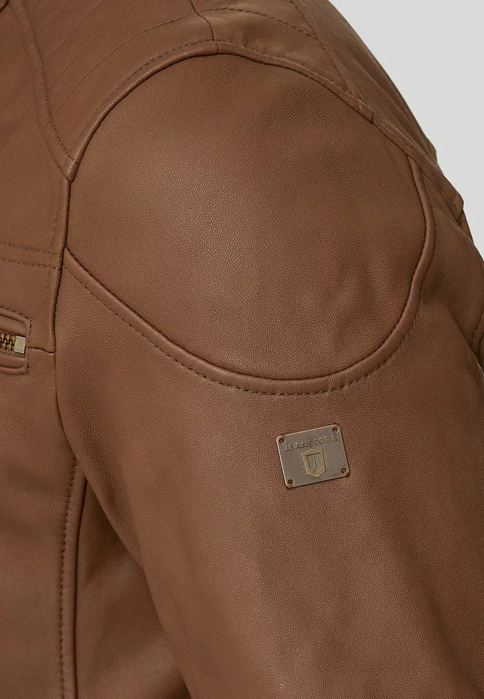 INDICODE JEANS GERMO - Veste En Cuir - Camel 7 INDICODE JEANS GERMO - Veste En Cuir - Camel – Image 7