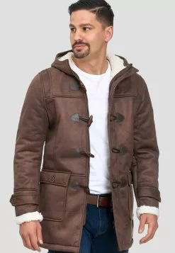 INDICODE JEANS Veste D'hiver - Mottled Brown -INDICODE JEANS Boutique 3c701316a7d646f0bea326b3e77d4cbe