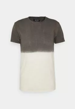 INDICODE JEANS HESS - T-shirt Imprimé - Pewter -INDICODE JEANS Boutique 3c79f01ebd694f78a2bc2c5f5faa66ea