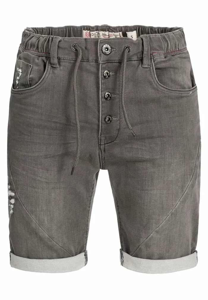 INDICODE JEANS Short En Jean - Grey 4 INDICODE JEANS Short En Jean - Grey – Image 4