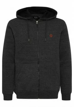 INDICODE JEANS IDARKELL - Sweat à Capuche Zippé - Black Mix -INDICODE JEANS Boutique 3dce8eb92c724769a9de3b4cbcac0bbf