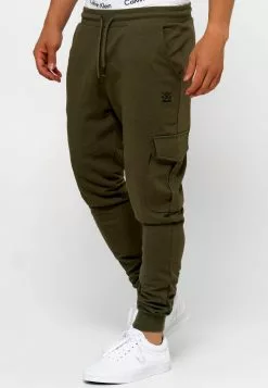 INDICODE JEANS BENDNER - Pantalon Cargo - Army Mix -INDICODE JEANS Boutique 3e2cac76970b4ee0b96281009ee3cf5d