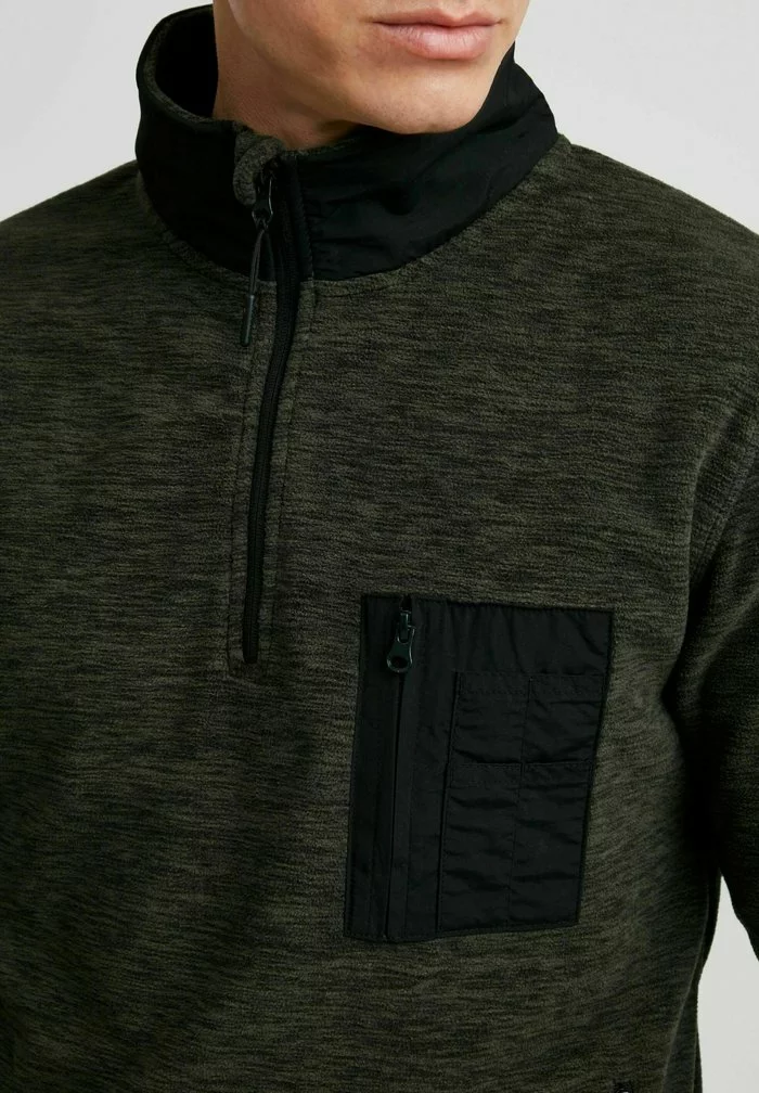 INDICODE JEANS IDWIMORT - Sweat Polaire - Army 4 INDICODE JEANS IDWIMORT - Sweat Polaire - Army – Image 4