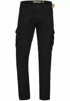 INDICODE JEANS WILLIAM - Pantalon Cargo - New Black -INDICODE JEANS Boutique 3e98061bbb5c4073a6e04f7ef368d2b1