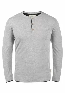 INDICODE JEANS IDGIFFORD - T-shirt à Manches Longues - Light Grey -INDICODE JEANS Boutique 3ed267ffb8ad45659b2c3db06e5de577