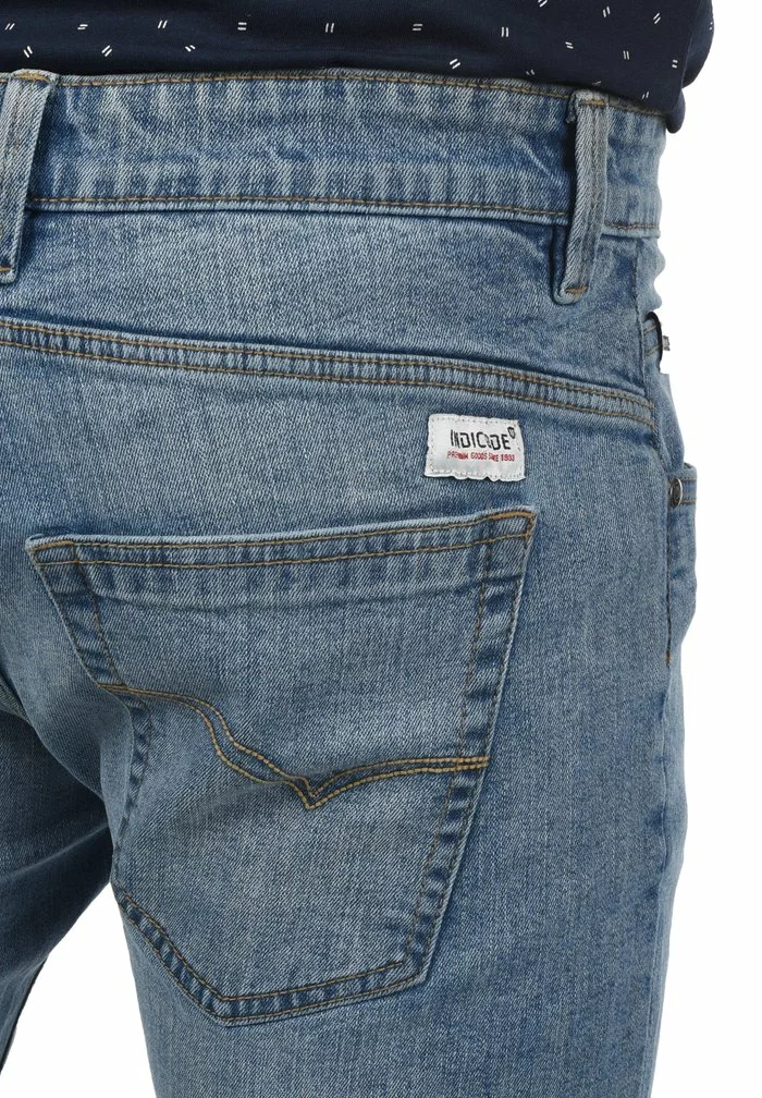 INDICODE JEANS IDHALLOW - Short En Jean - Blue Wash 6 INDICODE JEANS IDHALLOW - Short En Jean - Blue Wash – Image 6