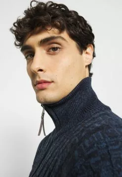 INDICODE JEANS RUFUS - Pullover - Navy -INDICODE JEANS Boutique 3ed93c8f79804d6ca29099c6f837b1a9