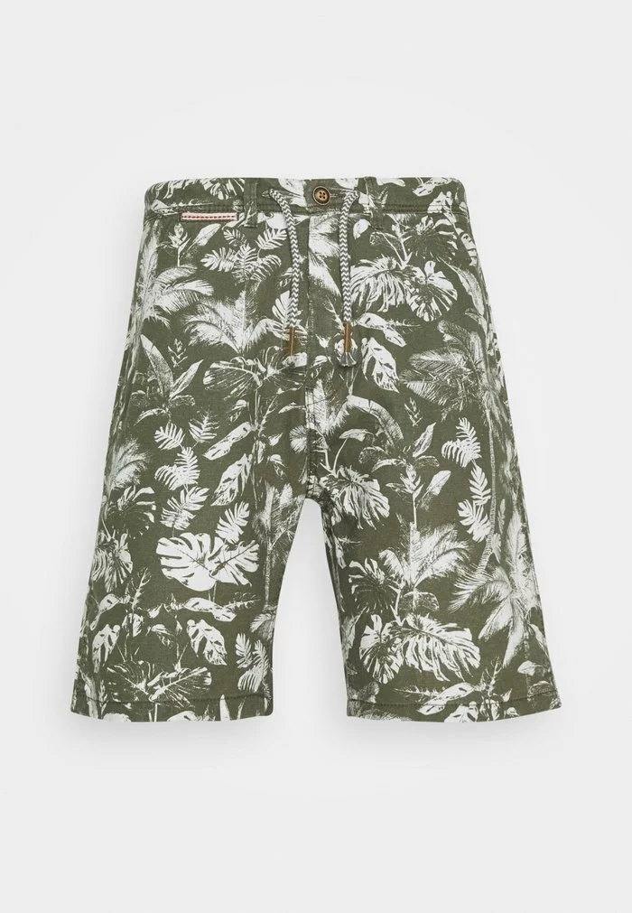 INDICODE JEANS RIVERA - Short - Army 1 INDICODE JEANS RIVERA - Short - Army