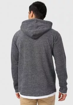 INDICODE JEANS LONGIS - Sweat à Capuche - Black -INDICODE JEANS Boutique 3f3098b7ad794bc1a177cccbeca29d6a