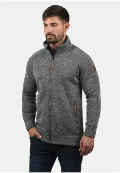 INDICODE JEANS IDLUKIN - Sweat à Capuche Zippé - Grey Mix