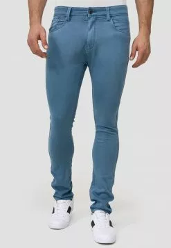 INDICODE JEANS MILOS - Jean Slim - Copen Blue