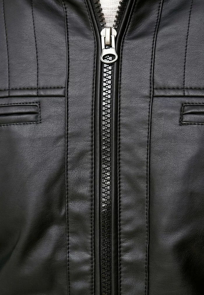 INDICODE JEANS BROOK - Veste En Similicuir - Black 5 INDICODE JEANS BROOK - Veste En Similicuir - Black – Image 5