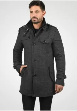 INDICODE JEANS Boutique 16 INDICODE JEANS IDBRANDAN - Manteau Court - Dark Coal