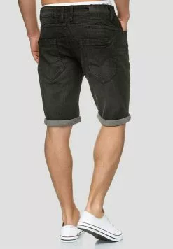 INDICODE JEANS CUBA - Short En Jean - Black -INDICODE JEANS Boutique 40ad3f6a3a2143618c2039aa2c8d1946
