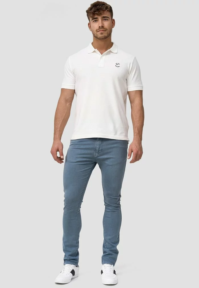 INDICODE JEANS MILOS - Jean Slim - China Blue 2 INDICODE JEANS MILOS - Jean Slim - China Blue – Image 2