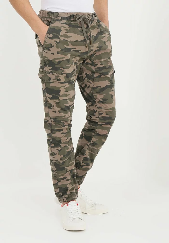 INDICODE JEANS LEVI - Pantalon Cargo - Dired Camouflage 1 INDICODE JEANS LEVI - Pantalon Cargo - Dired Camouflage
