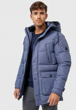 INDICODE JEANS TUSCON - Veste D'hiver - Navy Mix