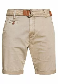 INDICODE JEANS CONER - Short - Greige -INDICODE JEANS Boutique 427d9adf839e4fd0a3b77e9cafde55da