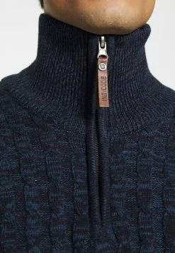 INDICODE JEANS RUFUS - Pullover - Navy -INDICODE JEANS Boutique 42838b8ed7eb4f06a8528dae9016f198