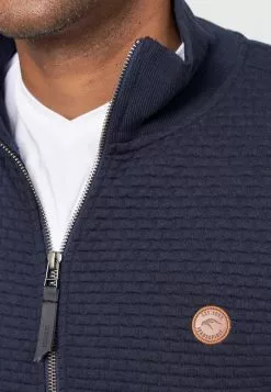 INDICODE JEANS BERMIE - Sweat à Capuche Zippé - Navy -INDICODE JEANS Boutique 42855cc05b1b42b3a76e7a3fb1cfd81b