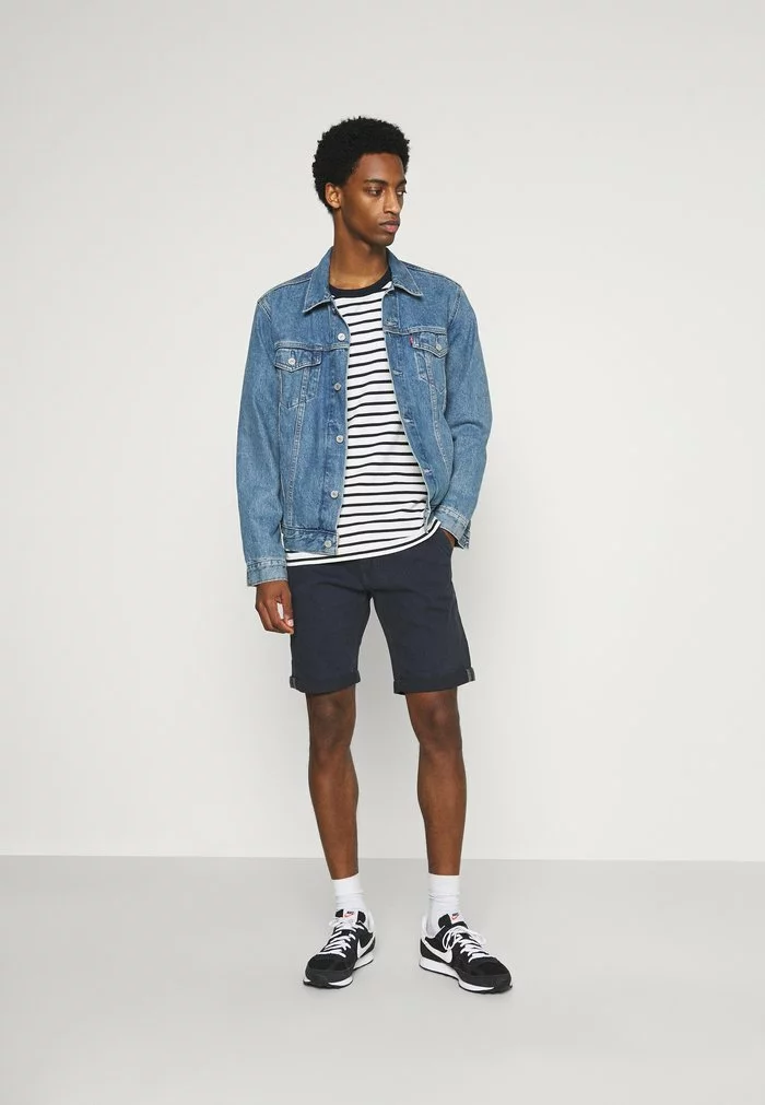 INDICODE JEANS KAISER CHINO EXCLUSIV - Short - Navy 2 INDICODE JEANS KAISER CHINO EXCLUSIV - Short - Navy – Image 2