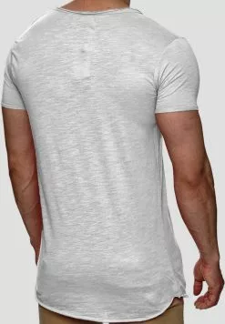 INDICODE JEANS WILBUR - T-shirt Imprimé - Light Grey -INDICODE JEANS Boutique 42a67befa1ad43b9891ef13f3078d795