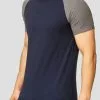 INDICODE JEANS WILBUR - T-shirt Imprimé - Dark Blue