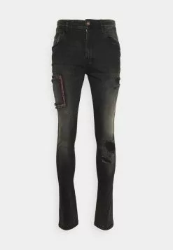 INDICODE JEANS SAVAGE - Jeans Skinny - Vintage Black 8 INDICODE JEANS SAVAGE - Jeans Skinny - Vintage Black -INDICODE JEANS Boutique 431a16a354f344e5ac6131ea6bd50d77