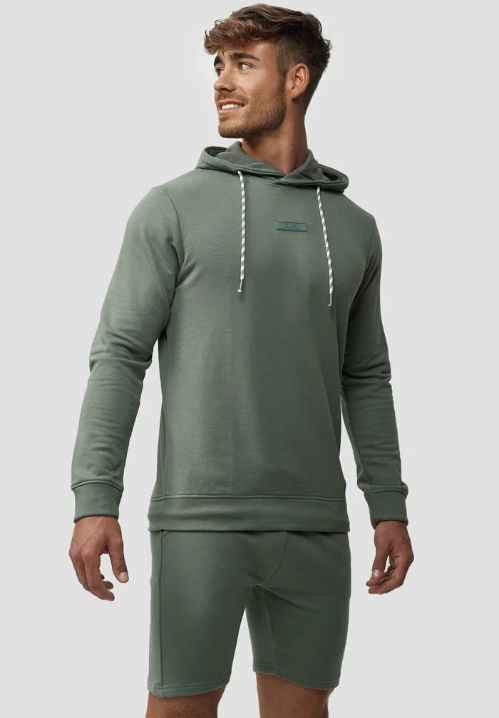 INDICODE JEANS BENTLEY - Sweat à Capuche - Laurel Wreath 4 INDICODE JEANS BENTLEY - Sweat à Capuche - Laurel Wreath – Image 4