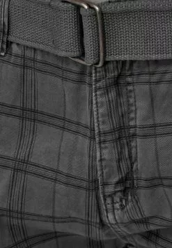 INDICODE JEANS MIT GÜRTEL NICOLAS - Short - Raven -INDICODE JEANS Boutique 4367353093de4337a9af506ba090164c