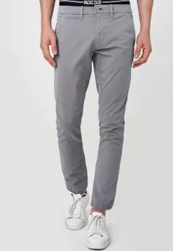 INDICODE JEANS CREED - Chino - Lt Grey