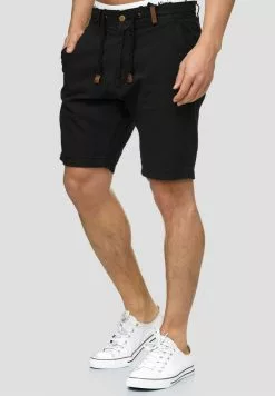 INDICODE JEANS Short - Black