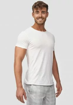 INDICODE JEANS WILBUR - T-shirt Imprimé - Weiß -INDICODE JEANS Boutique 444b3bd0f14a47ca8dca23d59b24fc28