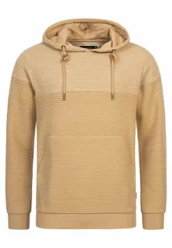 INDICODE JEANS SAUNDERS - Sweat à Capuche - Cornstalk -INDICODE JEANS Boutique 446267999a9745558ee5e8f2375da42d