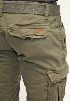 INDICODE JEANS MONROE - Short - Army -INDICODE JEANS Boutique 44673642e7e84e63afa5526fdec56798