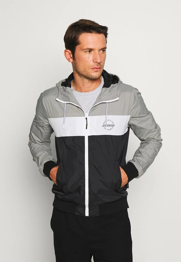 INDICODE JEANS KEYES - Veste Légère - Light Grey 1 INDICODE JEANS KEYES - Veste Légère - Light Grey